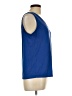 Green Envelope Blue Sleeveless Top Size L - photo 4