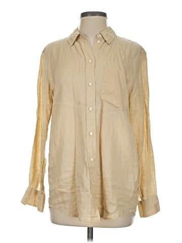Gap Long Sleeve Button-Down Shirt (view 1)