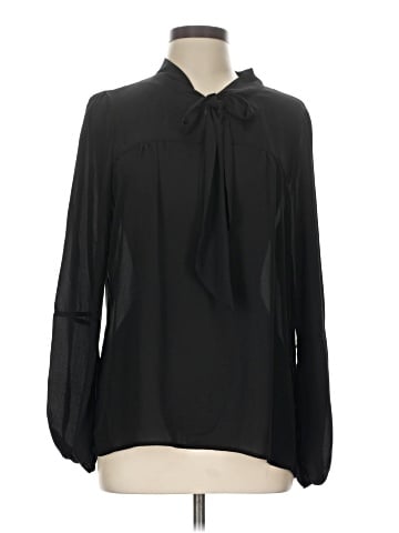 DKNY Long Sleeve Blouse (view 1)