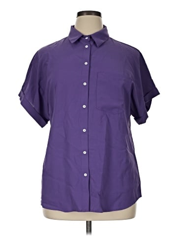 Violet Short Sleeve Blouse (view 1)