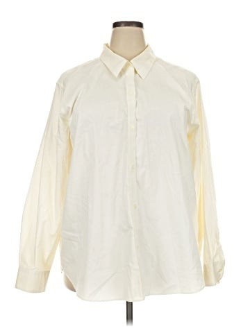 Liz Claiborne Long Sleeve Button-Down Shirt (view 1)