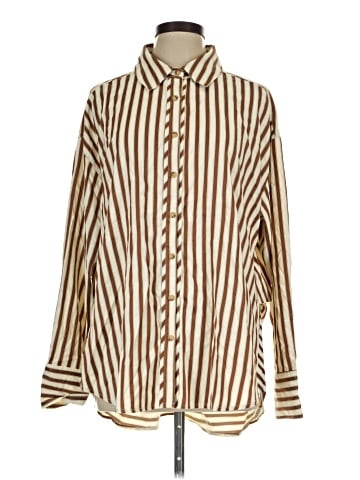 Easel Long Sleeve Blouse (view 1)