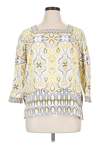 Alfred Dunner 3/4 Sleeve Blouse (view 1)