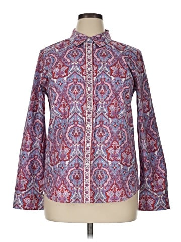 Talbots Long Sleeve Button-Down Shirt (view 1)