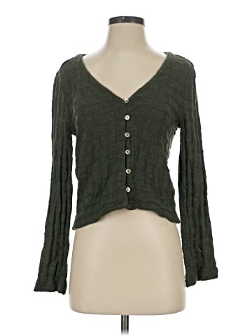 Madewell Basket-Weave Stitch Long-Sleeve Sweater Tee (view 1)