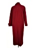 Gallery 100% Polyester Red Burgundy Coat Size 16 - photo 2