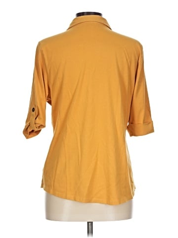 Style&Co 3/4 Sleeve Button-Down Shirt (view 2)