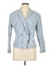 Chico's Stripes Blue Blazer Size L - photo 1