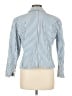 Chico's Stripes Blue Blazer Size L - photo 2