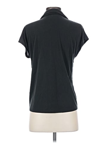 Green Envelope Short Sleeve Blouse (view 2)