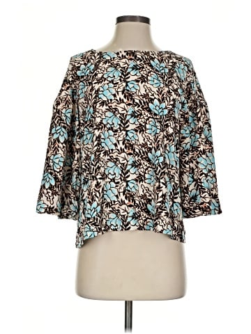 Elizabeth and James 3/4 Sleeve Blouse (view 1)