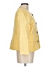 Kasper 100% Polyester Yellow Blazer Size 12 - photo 4
