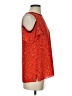 CeCe 100% Polyester Red Sleeveless Blouse Size XS - photo 4