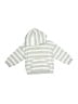 Zara Stripes Silver Pullover Sweater Size 9-12 mo - photo 1