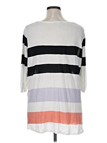 American Rag Cie 3/4 Sleeve T-Shirt (view 2)