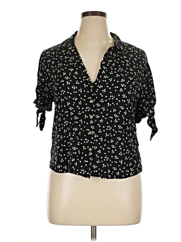 Abercrombie & Fitch 3/4 Sleeve Button-Down Shirt (view 1)