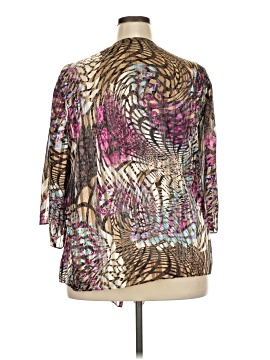 Alex Evenings 3/4 Sleeve Blouse (view 2)