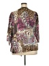 Alex Evenings 100% Polyester Pink Purple 3/4 Sleeve Blouse Size 3X - photo 2