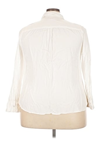 Talbots Outlet 3/4 Sleeve Button-Down Shirt (view 2)