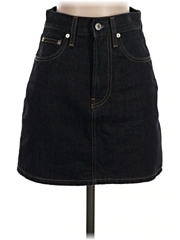 Helmut Lang Denim Skirt (view 1)