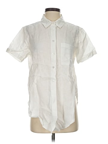 Theory Short Sleeve Button-Down Shirt (view 1)