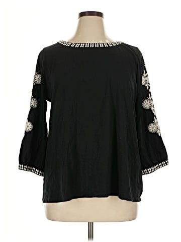 Purejill 3/4 Sleeve Blouse (view 1)