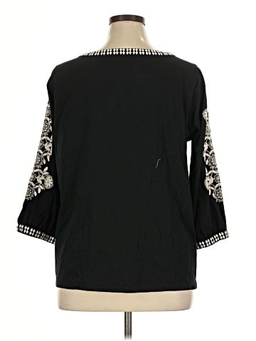 Purejill 3/4 Sleeve Blouse (view 2)
