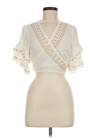 Cotton Candy LA Short Sleeve Blouse (view 1)