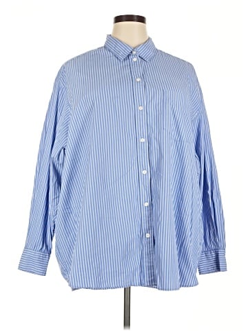 Gap Long Sleeve Button-Down Shirt (view 1)