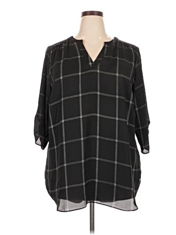 Worthington 3/4 Sleeve Blouse (view 1)