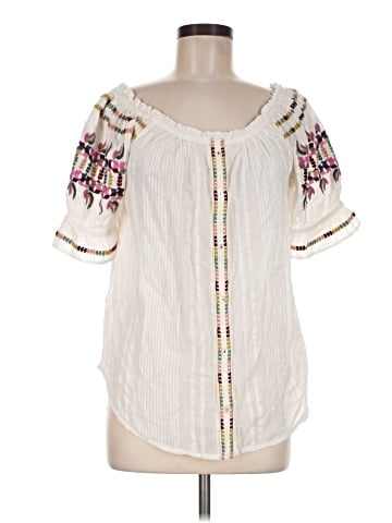 Akemi + Kin Short Sleeve Blouse (view 1)