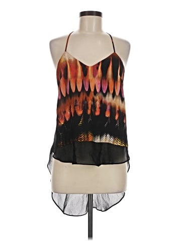 Line & Dot Sleeveless Blouse (view 1)