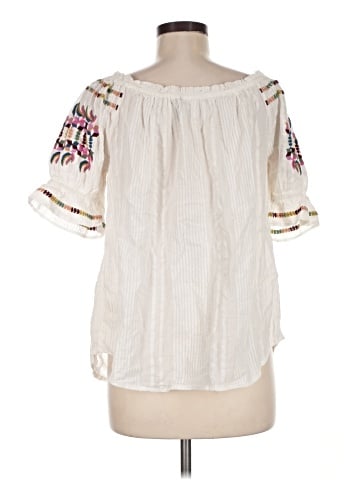 Akemi + Kin Short Sleeve Blouse (view 2)