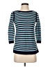 Talbots Outlet Stripes Blue Pullover Sweater Size P (petite) - photo 1