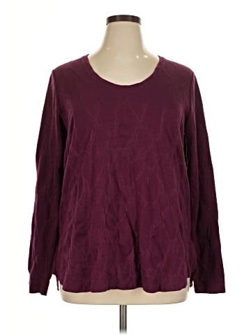 Simply Vera Vera Wang Long Sleeve Blouse (view 1)