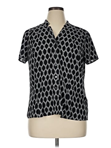 212 Collection Short Sleeve Blouse (view 1)