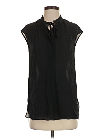 Vince. Sleeveless Silk Top (view 1)