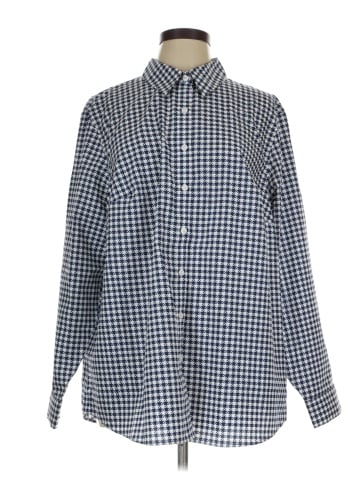 Lands' End Long Sleeve Button-Down Shirt (view 1)