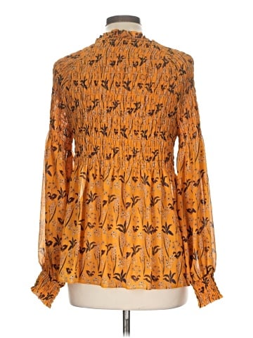 Rose + Olive Long Sleeve Blouse (view 2)