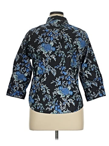Coldwater Creek 3/4 Sleeve Button-Down Shirt (view 2)