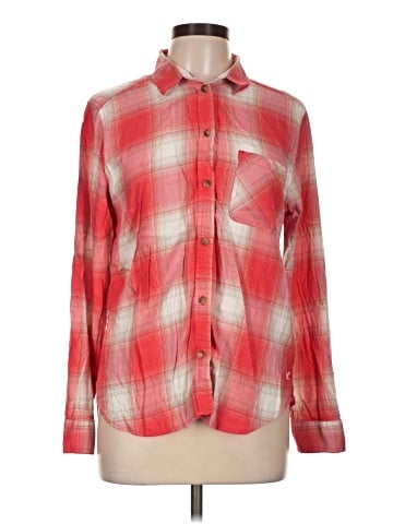 American Eagle Outfitters Long Sleeve Button-Down Shirt (view 1)