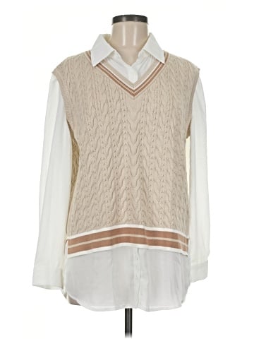 Adrianna Papell Sleeveless Blouse (view 1)