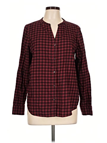 CALVIN KLEIN JEANS Long Sleeve Button-Down Shirt (view 1)