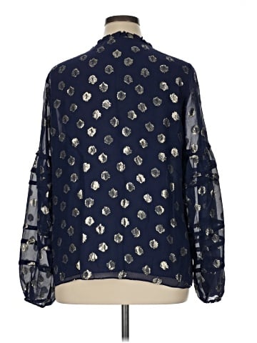 Lilly Pulitzer Long Sleeve Silk Top (view 2)