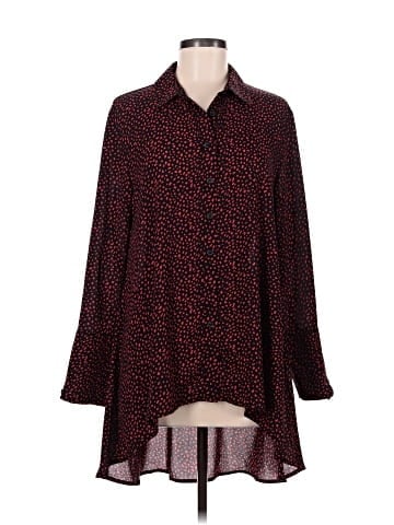 Tribal Long Sleeve Blouse (view 1)