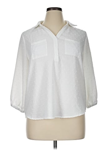 Papermoon 3/4 Sleeve Blouse (view 1)