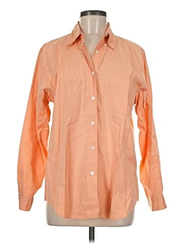 Ann Taylor Long Sleeve Button-Down Shirt (view 1)