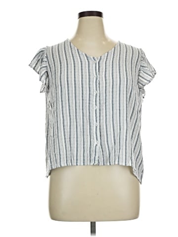 Jane and Delancey Short Sleeve Blouse (view 1)