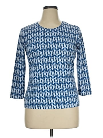 J. McLaughlin 3/4 Sleeve Top (view 1)