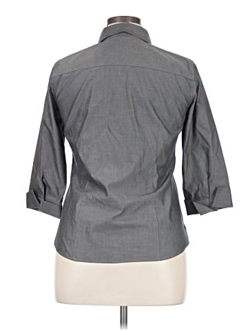 Foxcroft 3/4 Sleeve Button-Down Shirt (view 2)